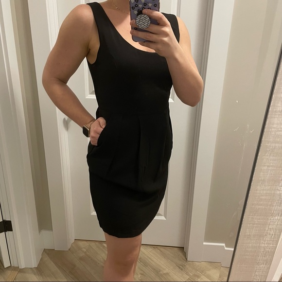 Black dress with POCKETS - Picture 9 of 9